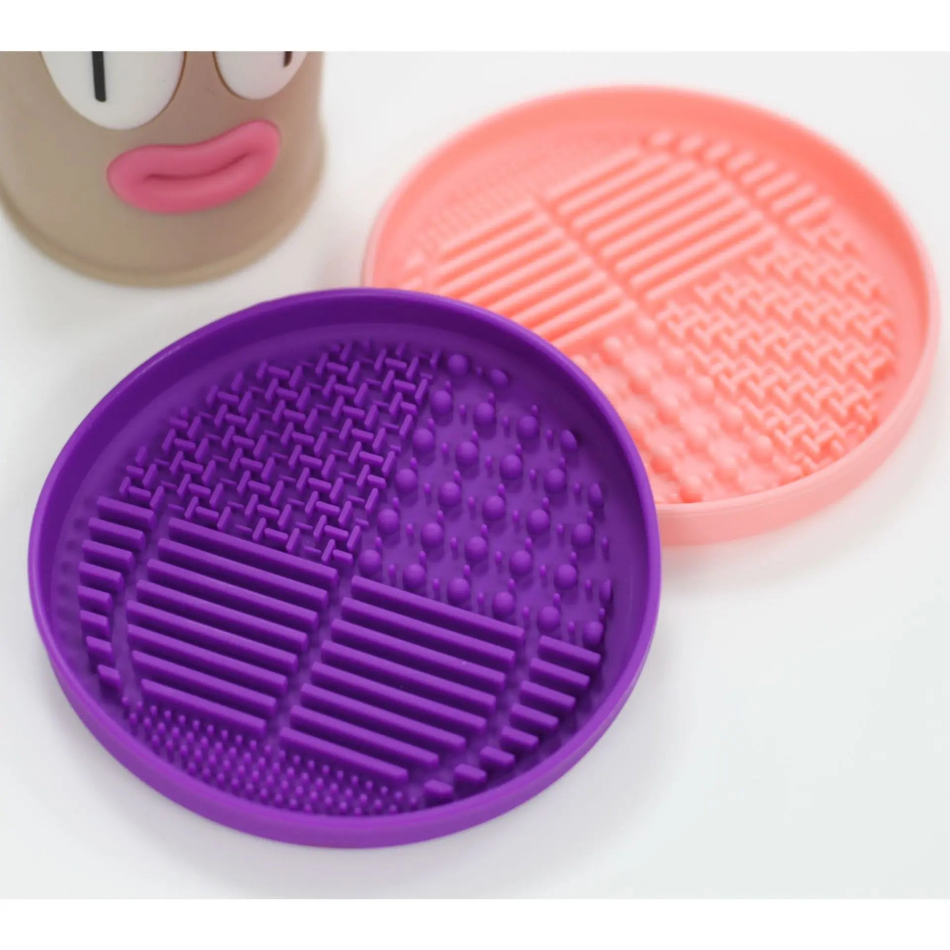 Pet supplies Slow Food Bowl Cat Anti-Knockover Anti-Slip Food Bowl Puppy Anti-choking Silicone Toy Food Plate