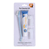 Pet Toothbrush Set Pet Supplies Dog Toothpaste Toothbrush Oral Care Set for Cats and Dogs Vanilla Beef Flavor Pet Cleaning Tooth